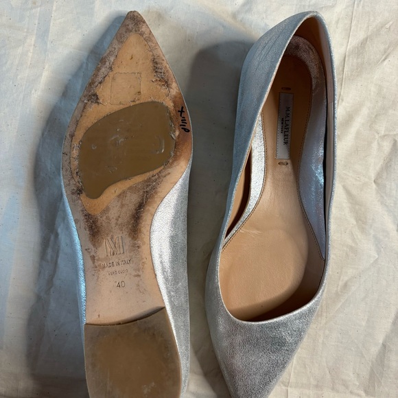 MM Lafleur Metallic Sicer Pointer Flats Size 9/40 - Picture 5 of 9